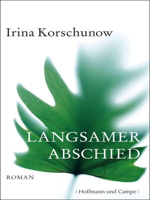 cover image of Langsamer Abschied